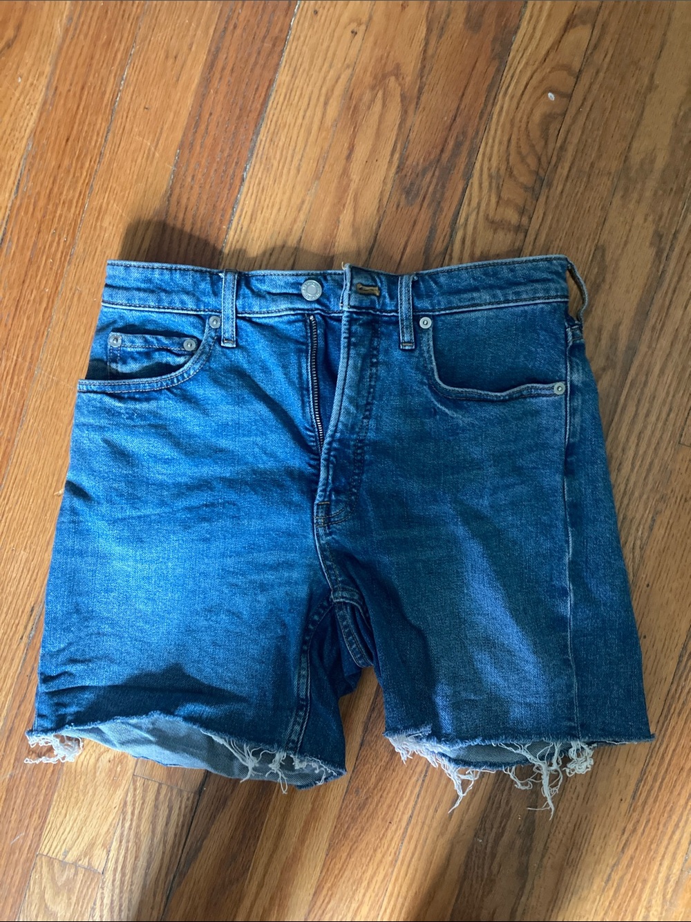 Everlane denim shorts